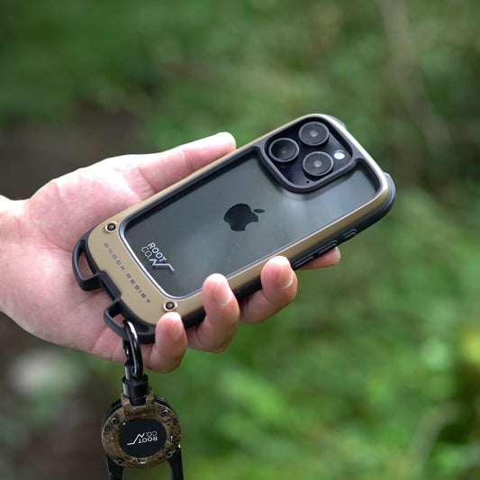 【iPhone16】カラビナループ搭載 iPhoneケース(MIL規格準拠)