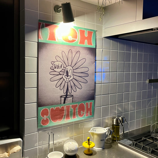 SWITCH Poster "Flower" / KOICHI YAIRI