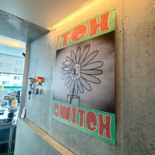 SWITCH Poster "Flower" / KOICHI YAIRI
