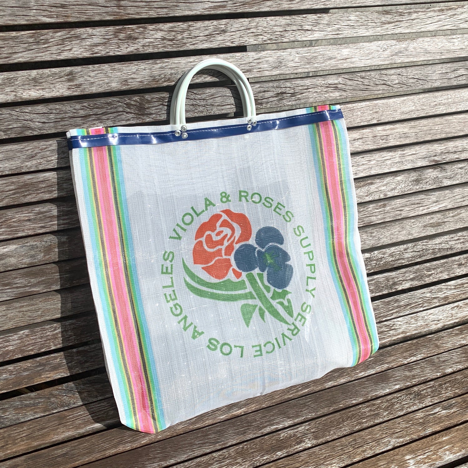 VIOLA AND ROSES MARKET BAG – HATCH