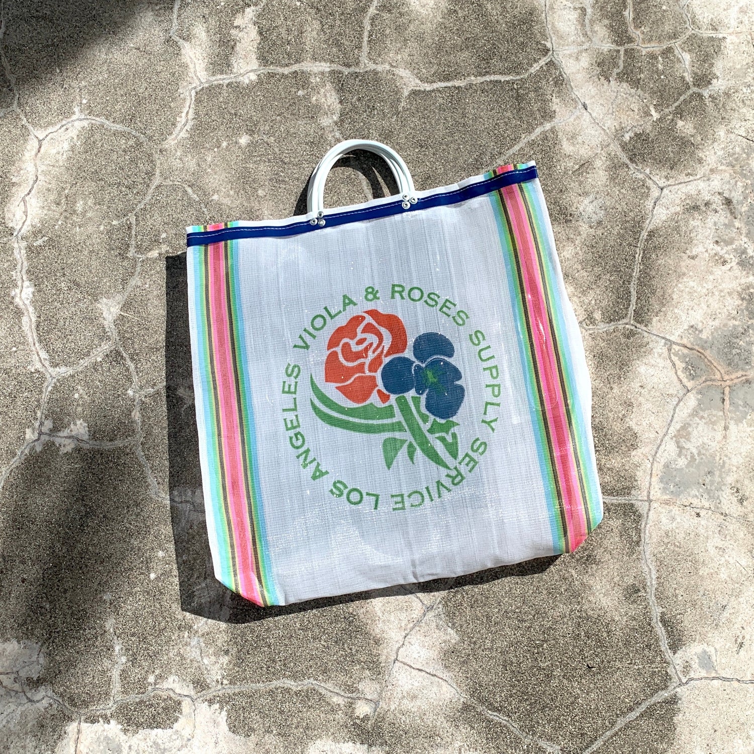 VIOLA AND ROSES MARKET BAG – HATCH