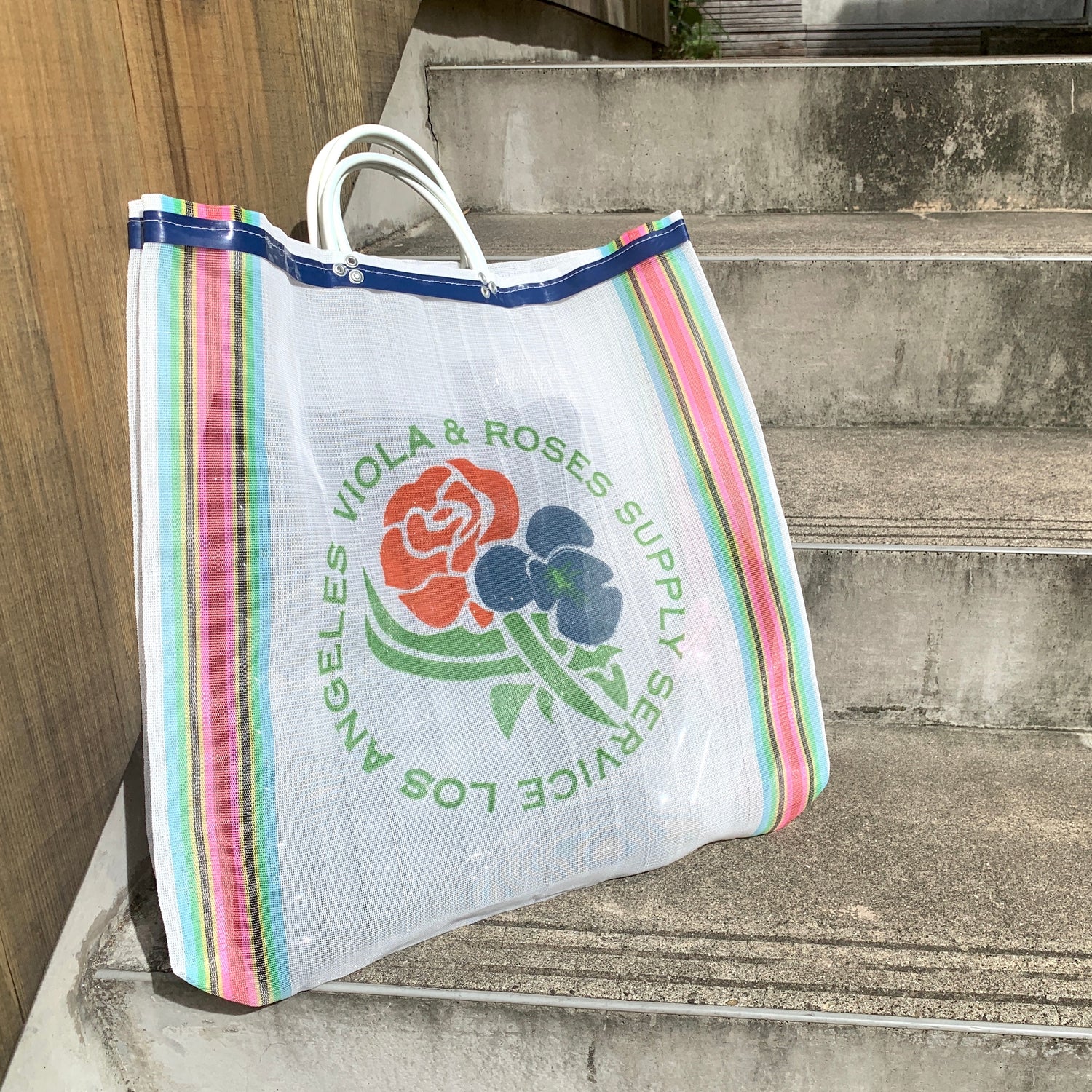 VIOLA AND ROSES MARKET BAG – HATCH