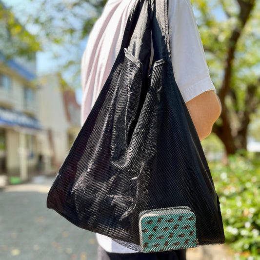 肩がけできる大きめエコバッグ