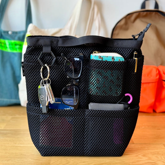 メッシュ・バッグインバッグ 縦型（HATCH限定商品）