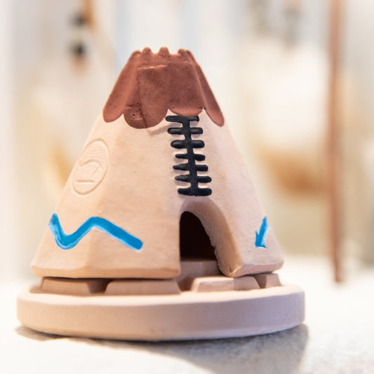 ミニハウス香炉とお香のセット / Incienso de Santa Fe