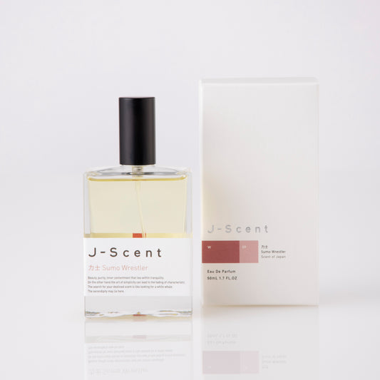お相撲さんからほのかに漂う、びんつけ油の香り / J-Scent 力士
