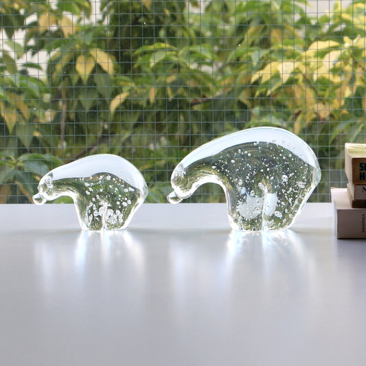 飾りたくなるシロクマオブジェ