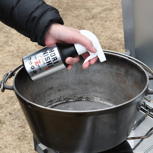水がなくても油汚れを落とせる!HORINISHI Clean Z