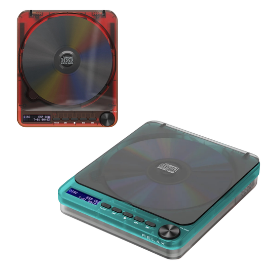 エモさと最新が共存。Bluetooth対応CDプレーヤー（壁掛けOK）