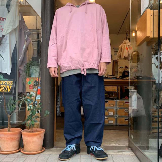SUNDAY PANTS DENIM（ホワイト・ブルー）