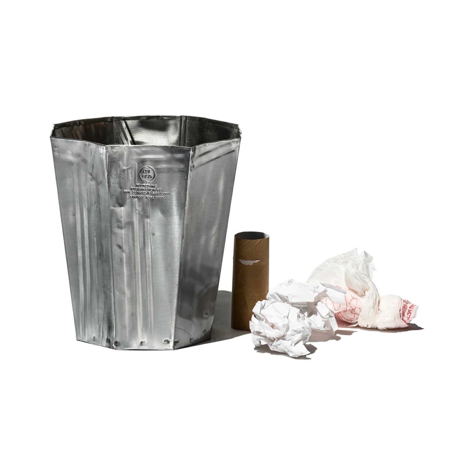 RECYCLE STEEL TRASH CAN – HATCH