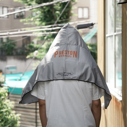 冷却・吸水・速乾・UVカット、夏を乗り切るフーディータオル