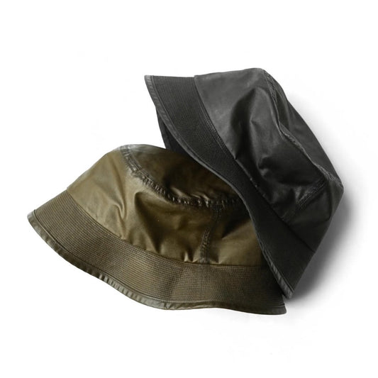 OLD JOE / PATINA OILED CLOTH BUCKET HAT - 222OJ-HT06