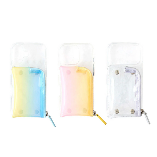 【iPhone17-13】PVC clear case(ストラップホルダー付)