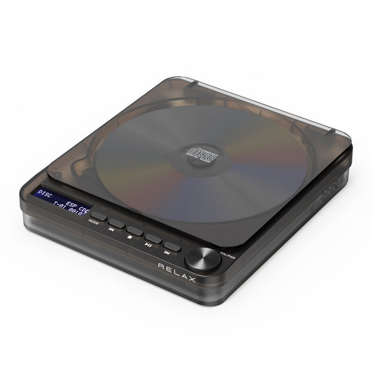 エモさと最新が共存。Bluetooth対応CDプレーヤー(壁掛けOK)