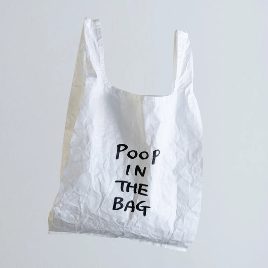 Ken Kagami - POOP IN THE BAG / Tyvek® Tote Bag