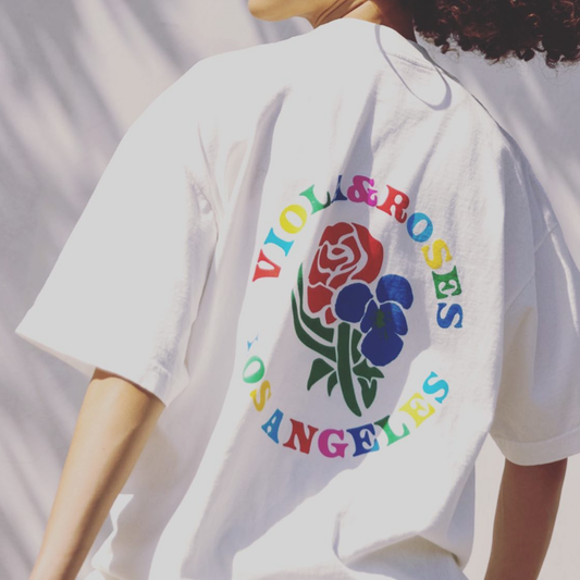 VIOLA AND ROSES S/S TEE