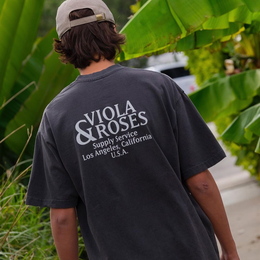 VIOLA AND ROSES S/S TEE
