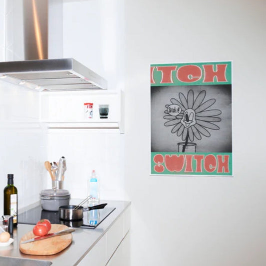 SWITCH Poster "Flower" / KOICHI YAIRI