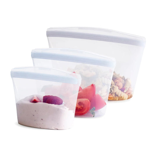 100%プラスチックフリーのシリコーンバッグ ボウル